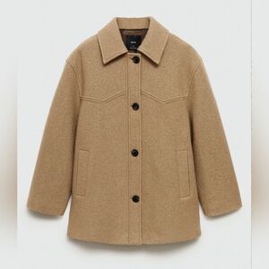 Oversize wool coat